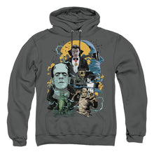 Load image into Gallery viewer, Universal Monsters Monster Mash Mens Hoodie Charcoal