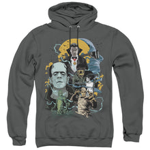 Load image into Gallery viewer, Universal Monsters Monster Mash Mens Hoodie Charcoal