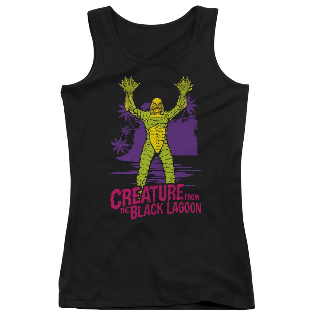 Universal Monsters From Forbidden Depths Womens Tank Top Shirt Black