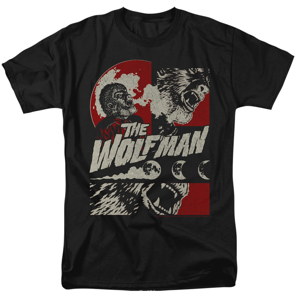 Universal Monsters When The Wolfbane Blooms Mens T Shirt Black Officially Licensed