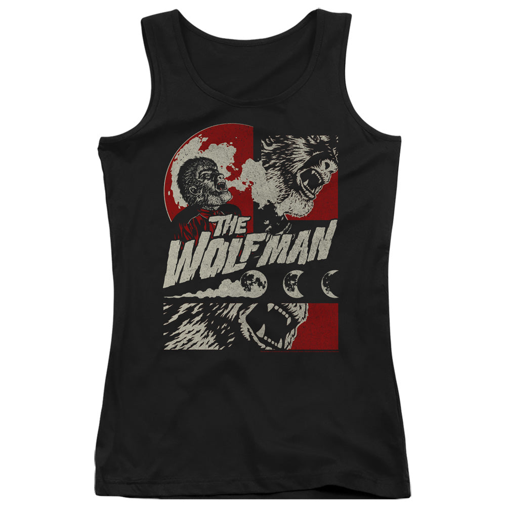 Universal Monsters When The Wolfbane Blooms Womens Tank Top Shirt Black