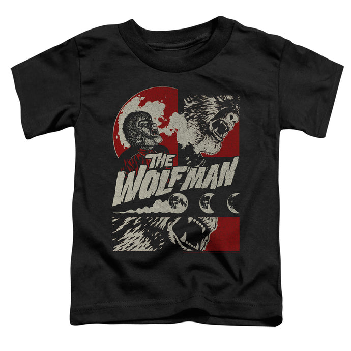 Universal Monsters When The Wolfbane Blooms Toddler Kids Youth T Shirt Black