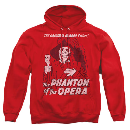 Universal Monsters The Phantom Mens Hoodie Red Officially Licensed
