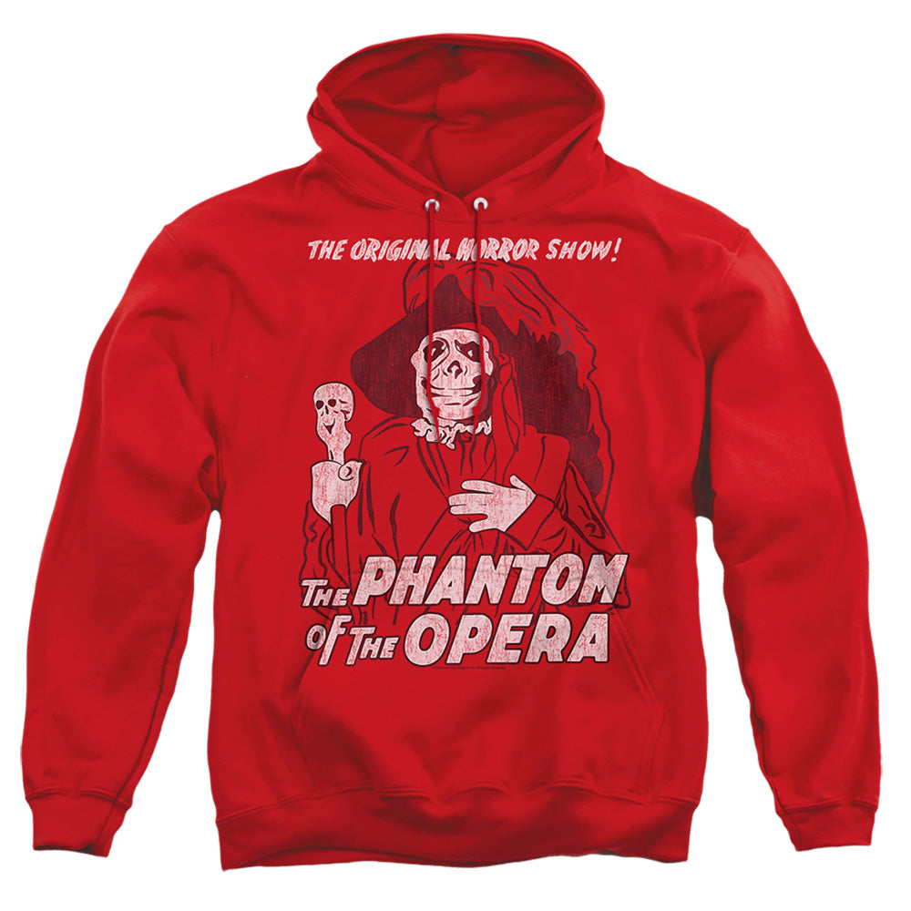 Universal Monsters The Phantom Mens Hoodie Red Officially Licensed