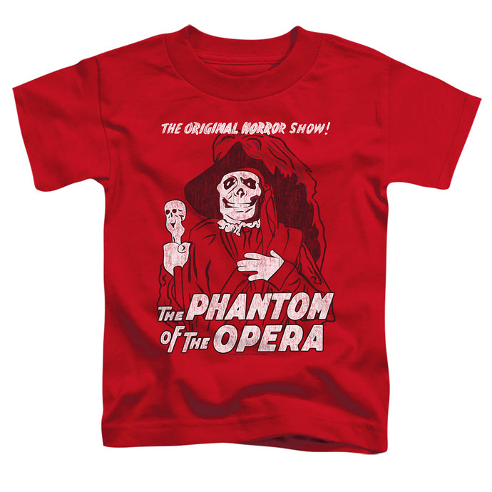 Universal Monsters The Phantom Toddler Kids Youth T Shirt Red