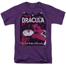 Load image into Gallery viewer, Universal Monsters Chill Thriller Mens T Shirt Purple