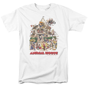 Animal House Poster Art Mens T Shirt White