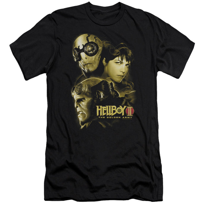 Hellboy II Ungodly Creatures Slim Fit Mens T Shirt Black