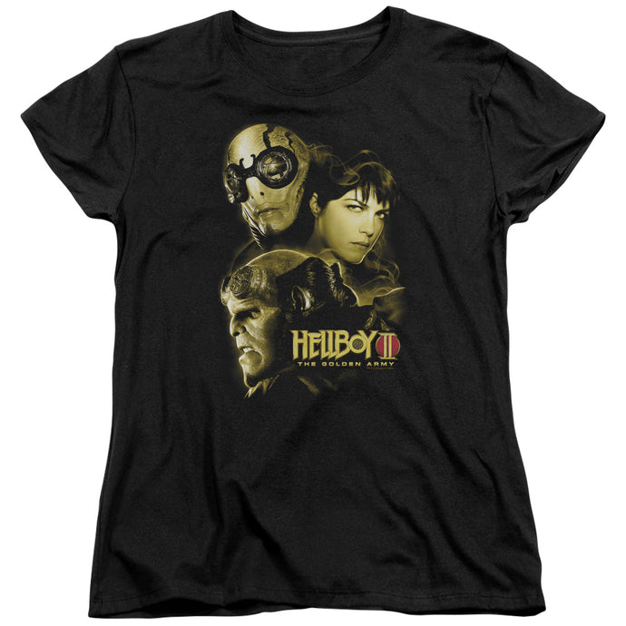 Hellboy II Ungodly Creatures Womens T Shirt Black