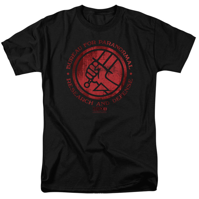 Hellboy II Bprd Logo Mens T Shirt Black