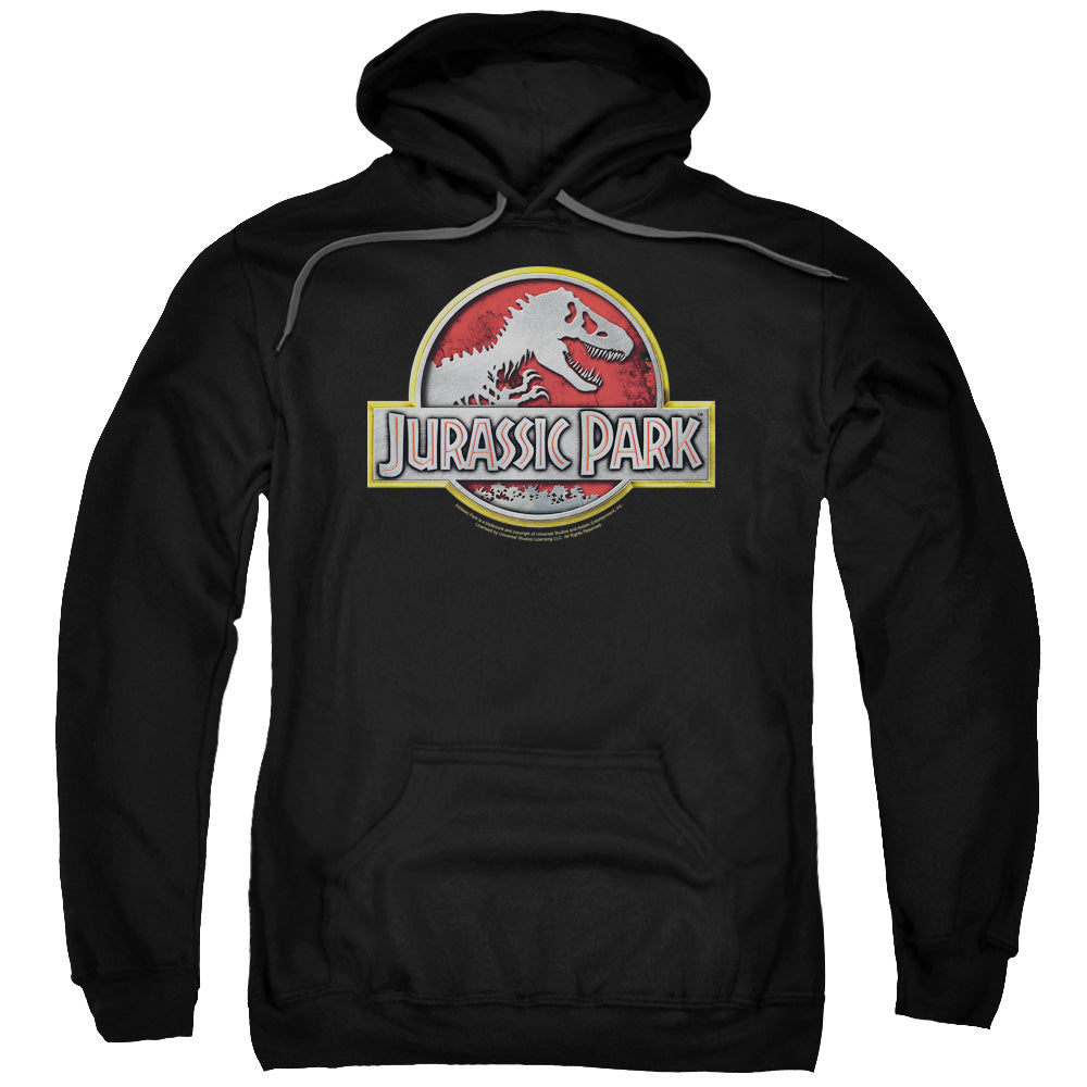 Jurassic Park Logo Mens Hoodie Black