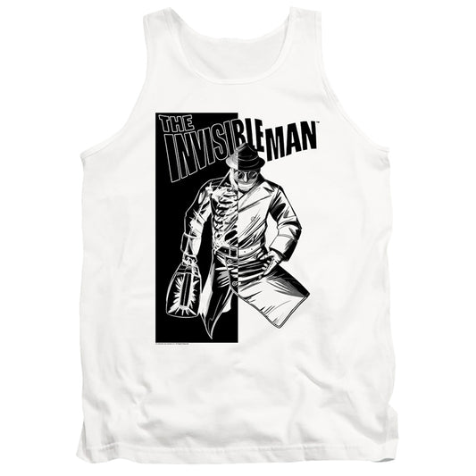 Universal Monsters Who I Am Mens Tank Top Shirt White