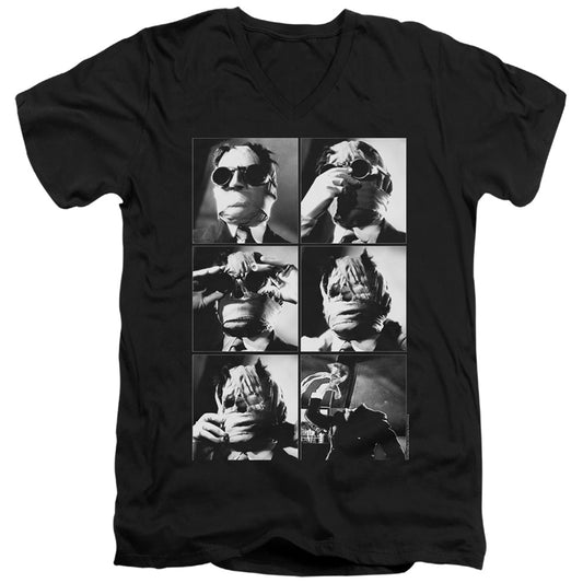 Universal Monsters I'll Show You Mens Slim Fit V-Neck T Shirt Black