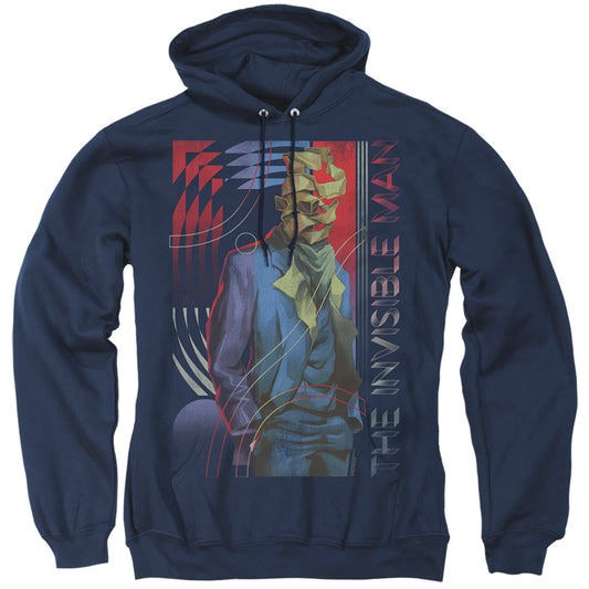 Universal Monsters Unravelling Mens Hoodie Navy Blue