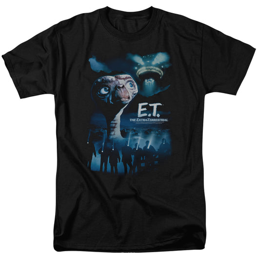 ET the Extra Terrestrial Going Home Mens T Shirt Black