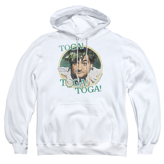 Animal House Toga Mens Hoodie White White