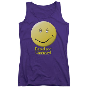 Dazed and Confused Dazed Logo Womens Tank Top Shirt Purple