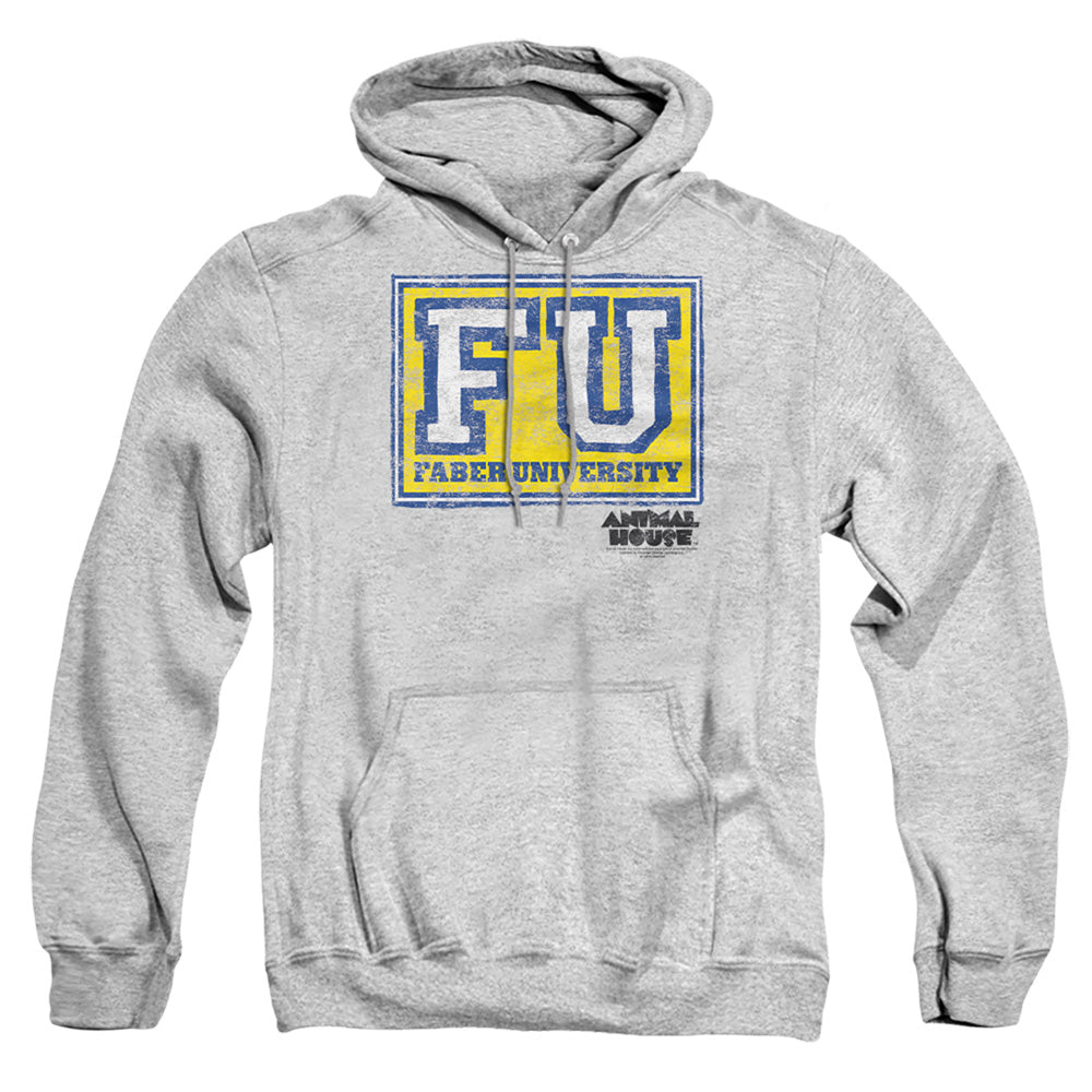 Animal House Faber University Mens Hoodie Athletic Heather