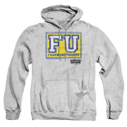 Animal House Faber University Mens Hoodie Athletic Heather