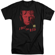 Load image into Gallery viewer, Hellboy Ii I Bet On Red Mens Tall T Shirt Black