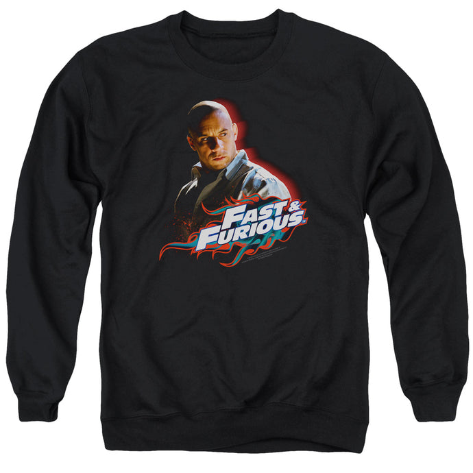 Fast And The Furious Toretto Mens Crewneck Sweatshirt Black
