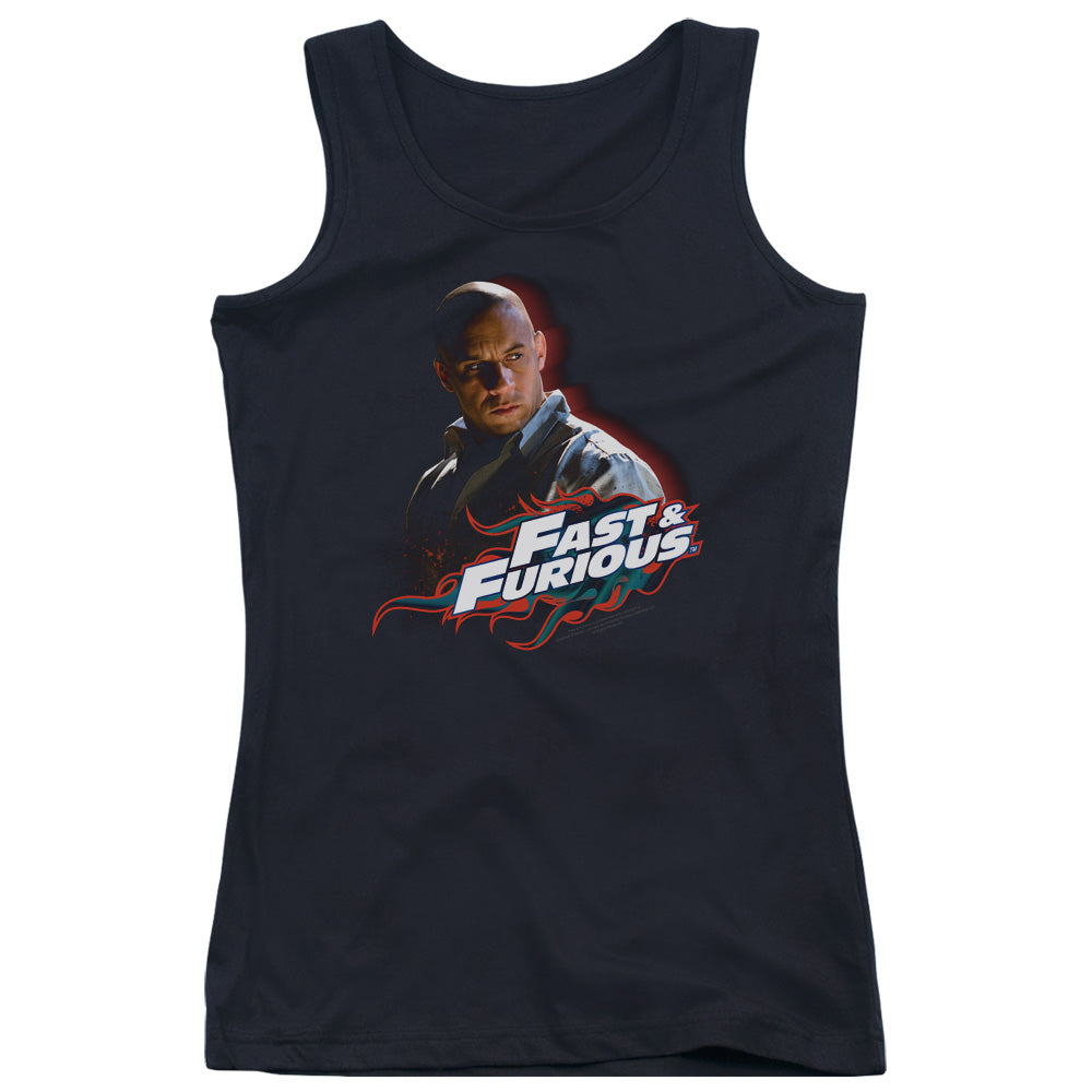 Fast And The Furious Toretto Womens Tank Top Shirt Black
