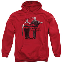 Load image into Gallery viewer, Hot Fuzz Days Work Mens Hoodie Red