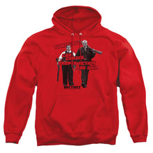 Load image into Gallery viewer, Hot Fuzz Days Work Mens Hoodie Red
