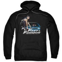 Load image into Gallery viewer, Fast And The Furious Car Ride Mens Hoodie Black