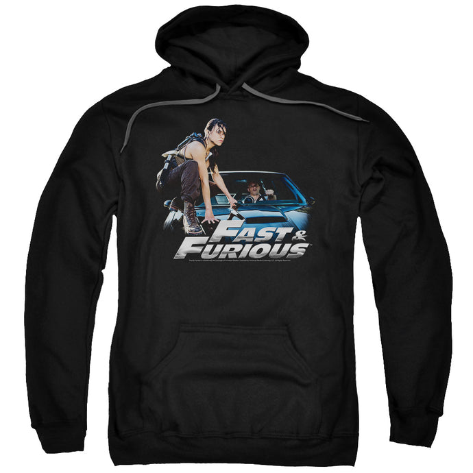 Fast And The Furious Car Ride Mens Hoodie Black