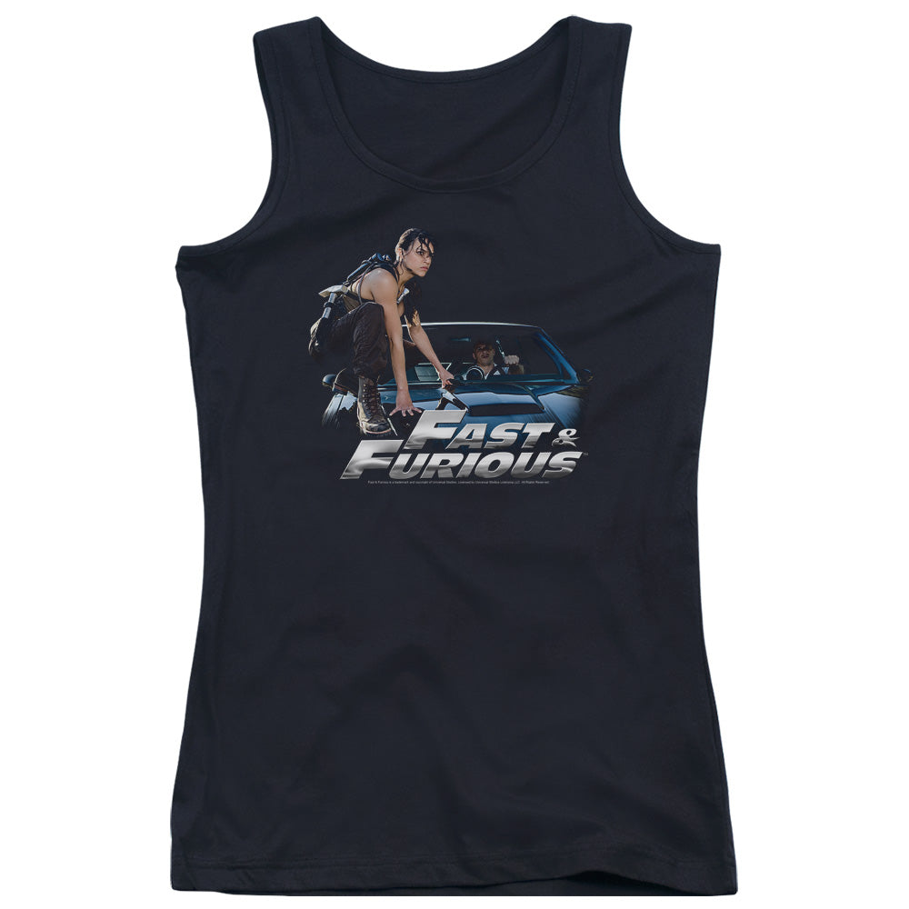 Fast And The Furious Car Ride Womens Tank Top Shirt Black