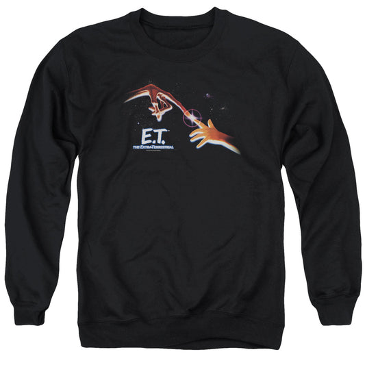 ET the Extra Terrestrial Poster Mens Crewneck Sweatshirt Black
