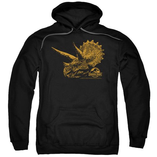 Jurassic Park Tri Mount Mens Hoodie Black