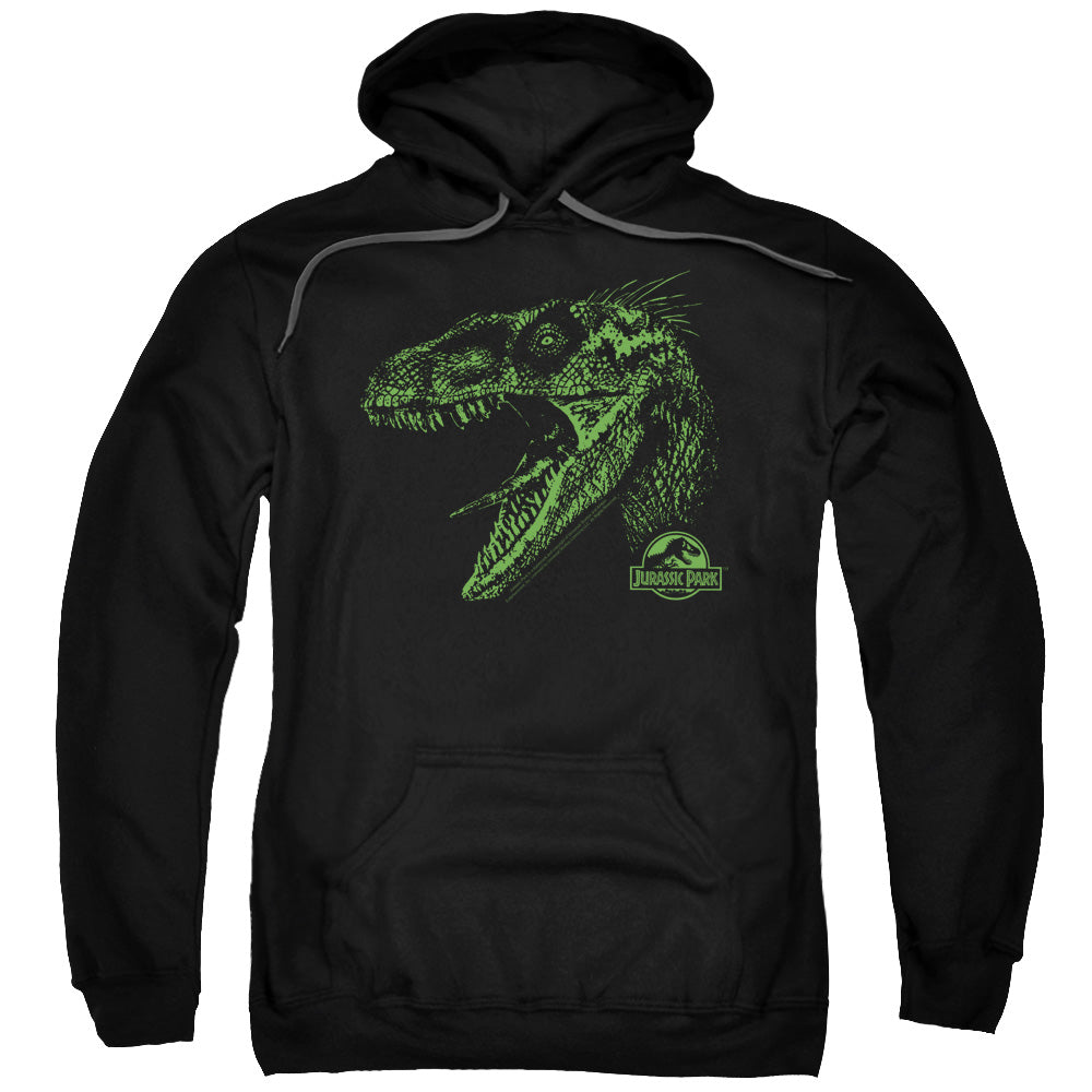 Jurassic Park Raptor Mount Mens Hoodie Black