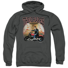 Load image into Gallery viewer, Cry Baby Drapes Mens Hoodie Charcoal