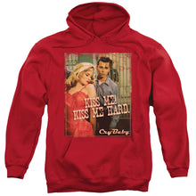 Load image into Gallery viewer, Cry Baby Kiss Me Mens Hoodie Red