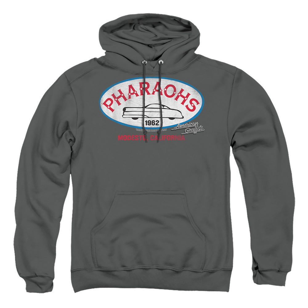 American Graffiti Pharaohs Mens Hoodie Charcoal