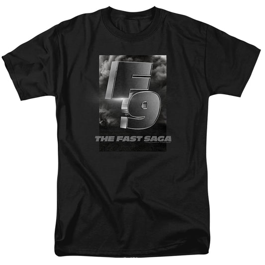 Fast And The Furious 9 F9 Smoke Logo Mens T Shirt Black