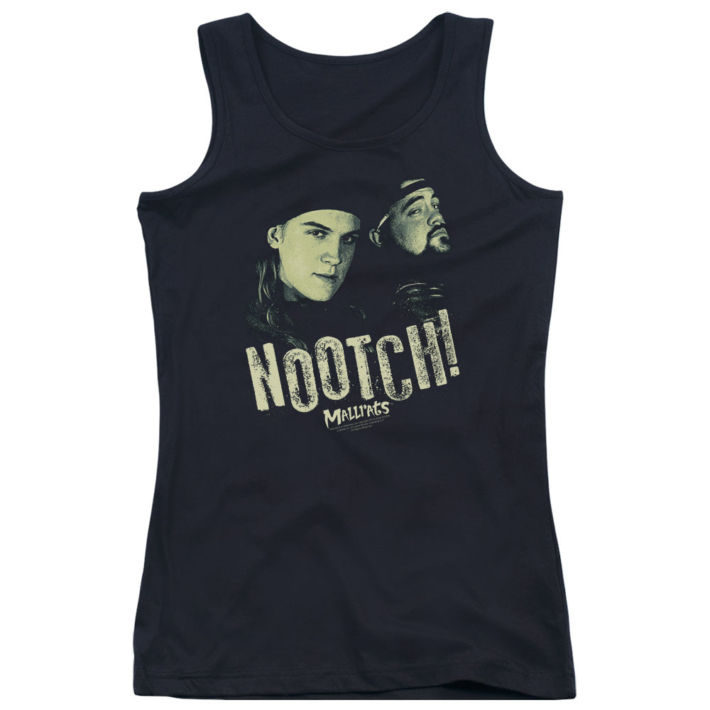 Mallrats Nootch Womens Tank Top Shirt Black