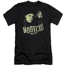 Load image into Gallery viewer, Mallrats Nootch Premium Bella Canvas Slim Fit Mens T Shirt Black