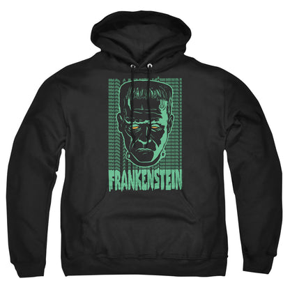 Universal Monsters Frankenstein Neon Mens Hoodie Black