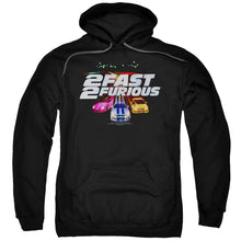 Load image into Gallery viewer, 2 Fast 2 Furious Logo Mens Hoodie Black