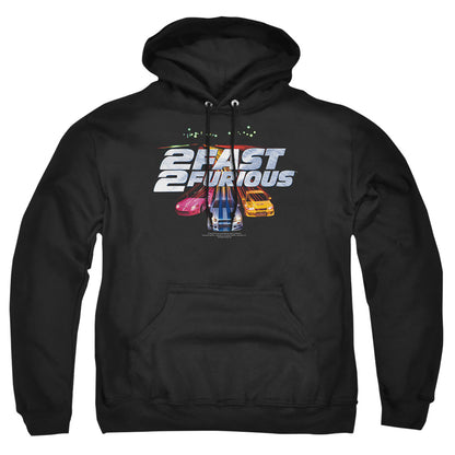 2 Fast 2 Furious Logo Mens Hoodie Black