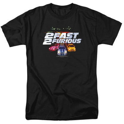 2 Fast 2 Furious Logo Mens T Shirt Black