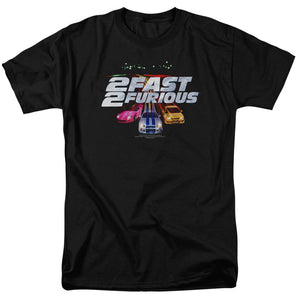 2 Fast 2 Furious Logo Mens T Shirt Black