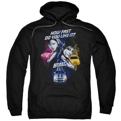 2 Fast 2 Furious Fast Women Mens Hoodie Black