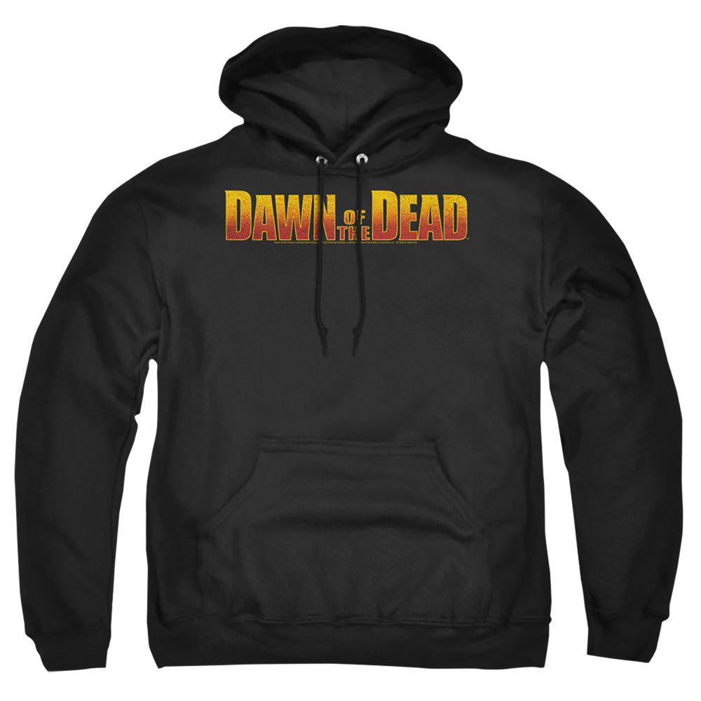Dawn Of The Dead Dawn Logo Mens Hoodie Black Officially Licensed