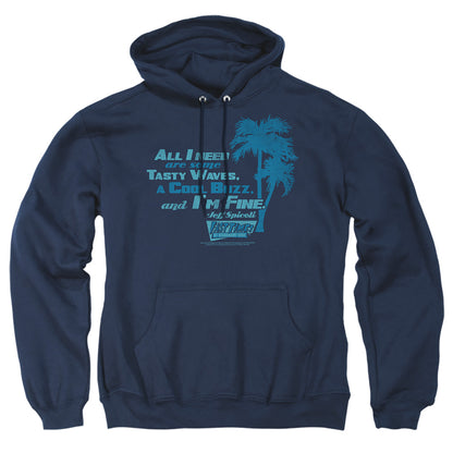 Fast Times Ridgemont High All I Need Mens Hoodie Navy