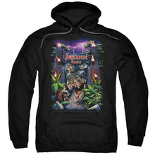 Load image into Gallery viewer, Jurassic Park Welcome To The Park Mens Hoodie Black