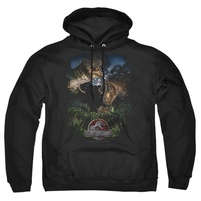 Jurassic Park Happy Family Mens Hoodie Black